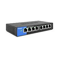 Linksys LGS108-ME-RTL 8-Port Unmanaged Gigabit Ethernet Switch Linksys LGS108-ME-RTL 8-Port Unmanaged Gigabit Ethernet Switch