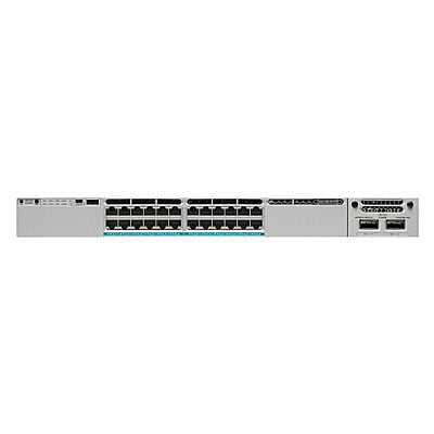 WS-C3850-24XU-L Catalyst 3850 Switch Stackable 24 100M/1G/2.5G/5G/10G UPoE ports, 1 network module slot